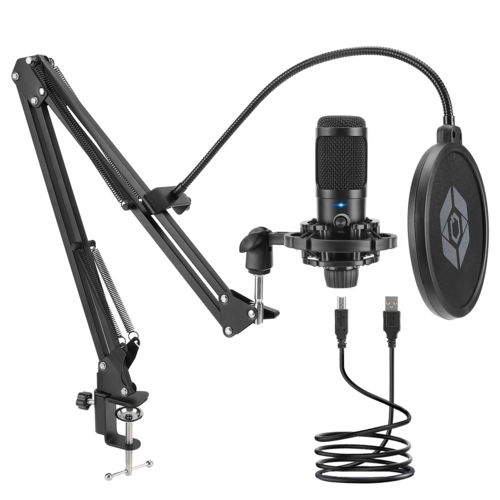 Studio Condenser USB Microphone — Condenser Mic Bundles