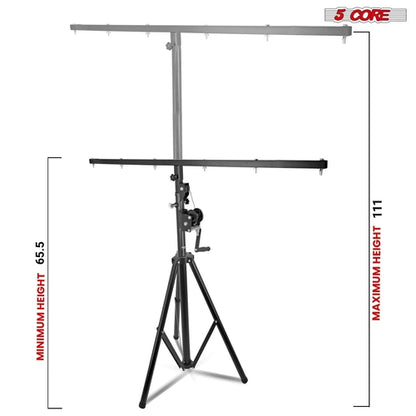 5Core DJ Light Stand Stage Lighting Truss System Hand Crank up
