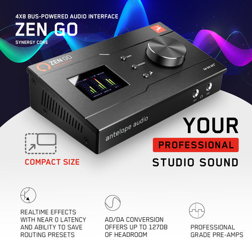 Antelope Audio - Zen Go | Thunderbolt Audio Interface