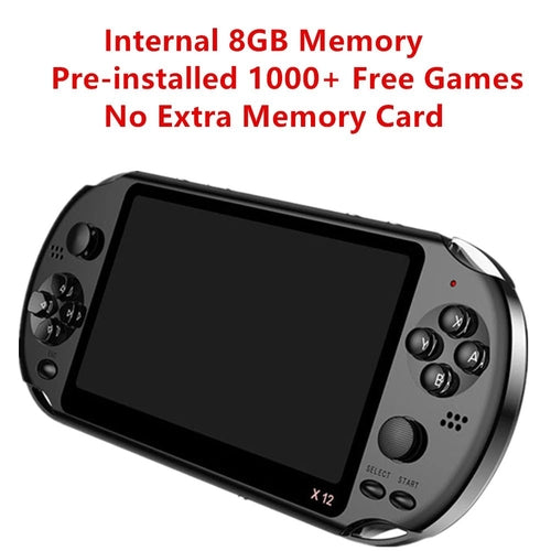 Portable Handheld Game Console With 1000 Free Games